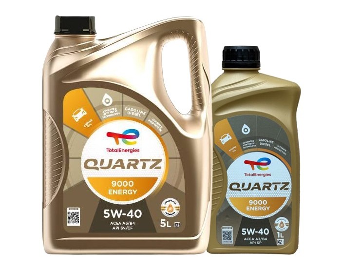 Bidon de lubrifiant TotalEnergies QUARTZ 9000